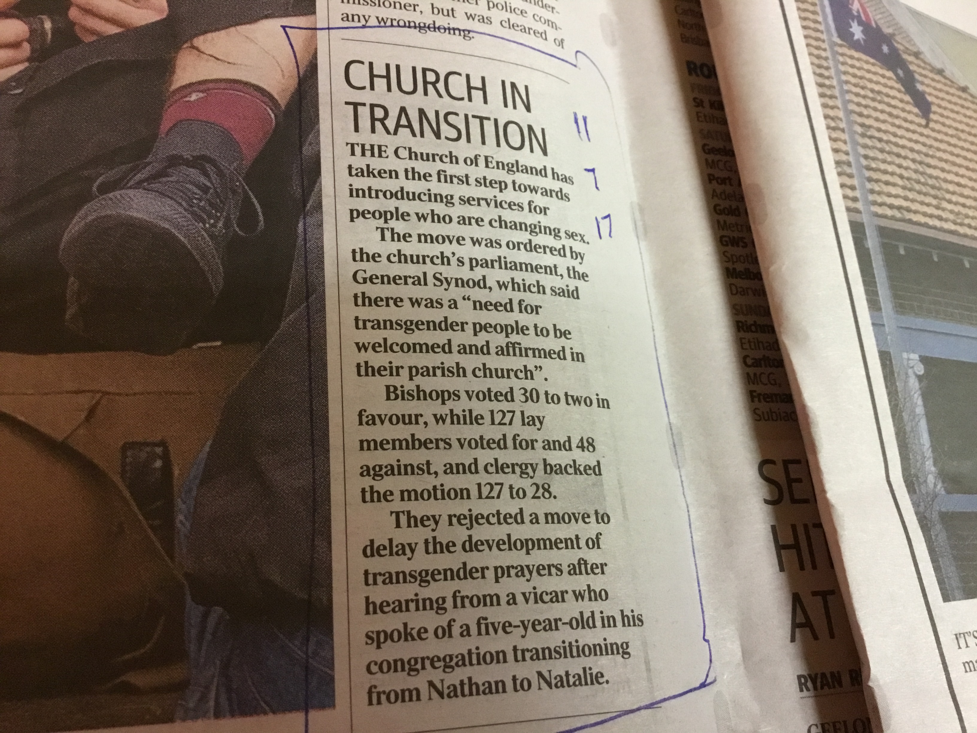 Church - 20 Cof E transgenders - Melbourne Herald Sun.JPG