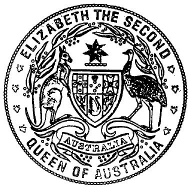 The Queen of Australia Seal
